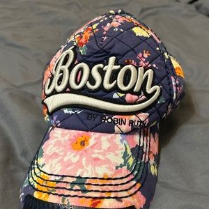 Floral Boston Snap Back Hat